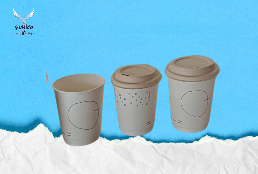 Paper Cup Double Wall White