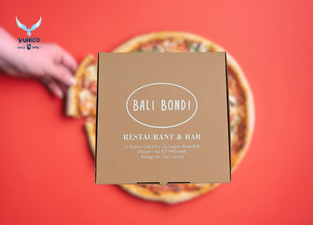 Pizza Box Logo Bali